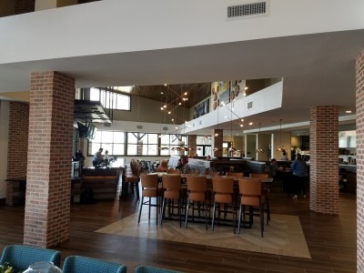 view of inside of Salted Brick restaurant